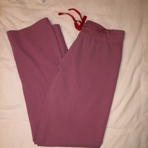 Chalk Pink Livingston Basic Scrub Pants